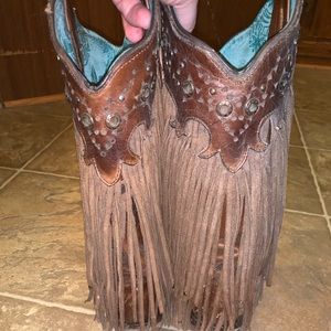 Corral Shoes - Women’s Corral Fringe Boots Corral Shoes - Women’s Corral Fringe Boots